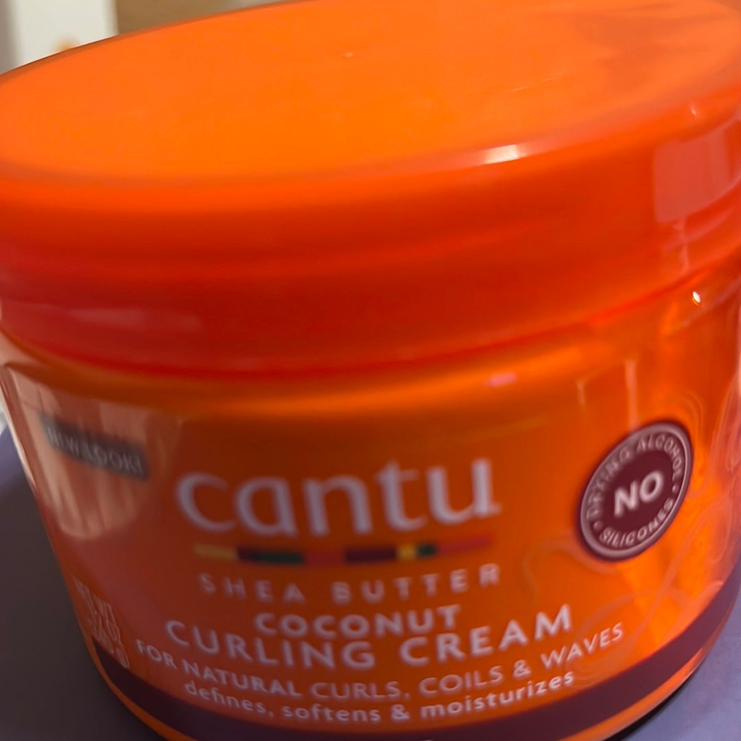 Cantu Shea Butter natural hair coconut curling cream 12 ounces