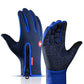 Winter Gloves Touch Screen Riding Motorcycle Sliding Waterproof Sports Gloves With Fleece